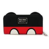 Loungefly x Mickey Suit Zip Around Wallet