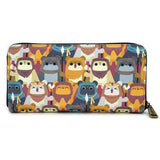 Loungefly X Star Wars Ewok Zip Around Wallet