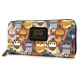 Loungefly X Star Wars Ewok Zip Around Wallet