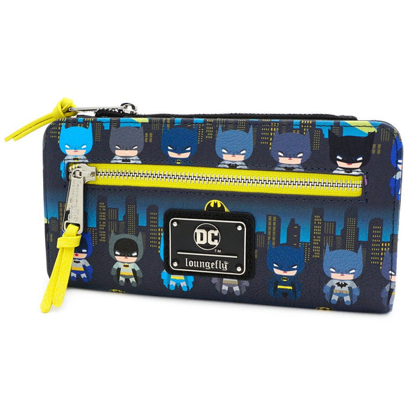 Loungefly x Batman 80th Anniversary Gotham City Chibi Wallet