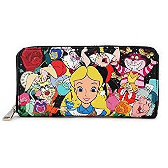 Loungefly x Disney Alice Character Print Wallet
