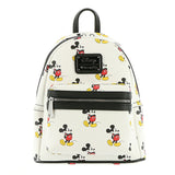 Loungefly x Mickey All Over Mini Backpack
