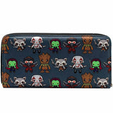 Loungefly X Marvel Guardians of the Galaxy Kawaii Zip Around Wallet