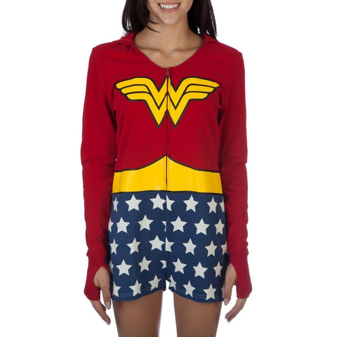 DC Comics Wonder Woman Juniors Cosplay Romper