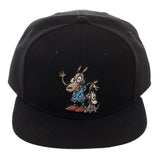 Black Rocko's Modern Life Hat Nickelodeon Snapback Hat