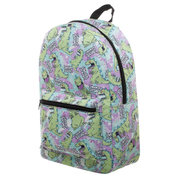 Rugrats Reptar Backpack 90s Bags - Rugrats Backpack 90s Fashion SUblimation Backpack