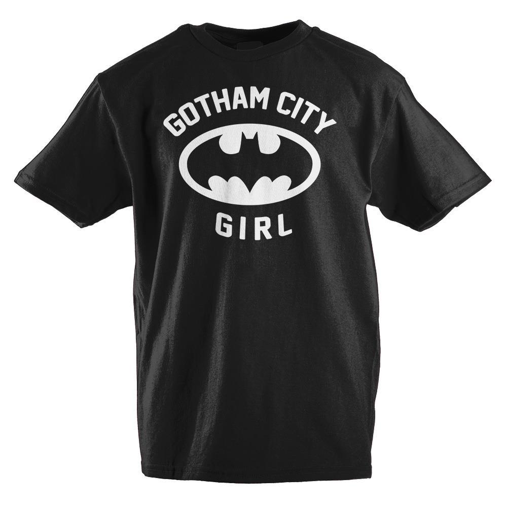 Batman logo t shirt girls online