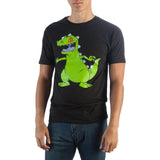 Rugrats Reptar Black T-Shirt