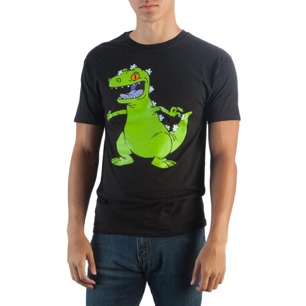 Rugrats Reptar Black T-Shirt