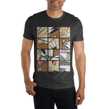 Nickelodeon Dag and Norb Panel Art T-Shirt