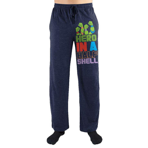 Teenage Mutant Ninja Turtles TMNT Hero In A Half Shell Print Men's Loungewear Lounge Pants