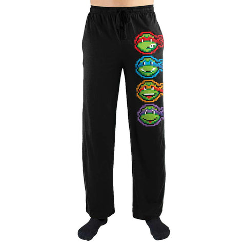 Teenage Mutant Ninja Turtles TMNT Face Print Men's Loungewear Lounge Pants